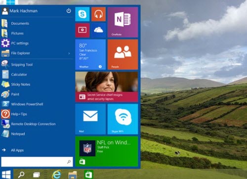 Microsoft,tính năng của Windows 10,Microsoft tiết lộ tính năng