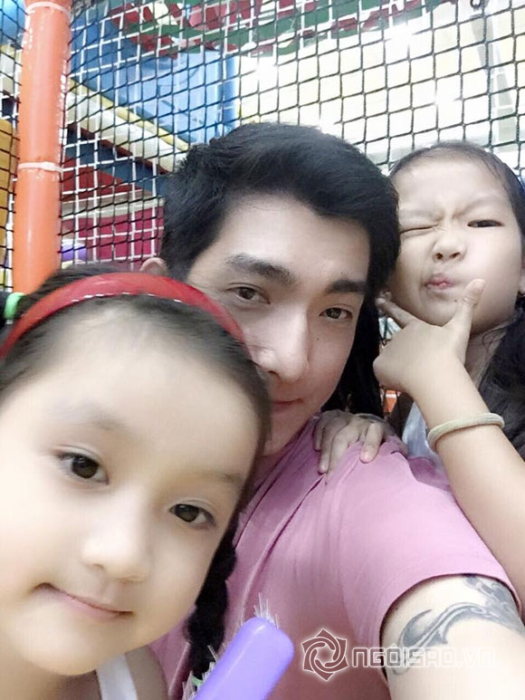 Phi Thanh Vân,Bảo Duy,Bảo Duy đưa hai con gái đi chơi,con riêng của Bảo Duy