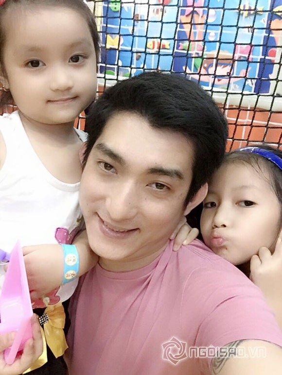 Phi Thanh Vân,Bảo Duy,Bảo Duy đưa hai con gái đi chơi,con riêng của Bảo Duy