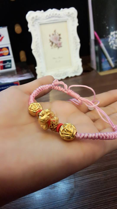 Vòng tay handmade vàng 24K, Xu hướng thời trang giới trẻ, Vòng tay handmade