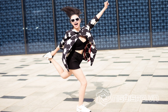 Sao việt,sao viet,á hậu trà ngọc hằng,ca sĩ trà ngọc hằng,người đẹp trà ngọc hằng,trà ngọc hằng sành điệu