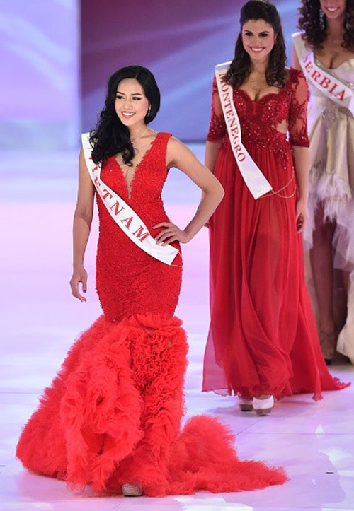 Hoa hậu,hoa hậu Việt,hoa hậu tỏa sáng ở Miss World