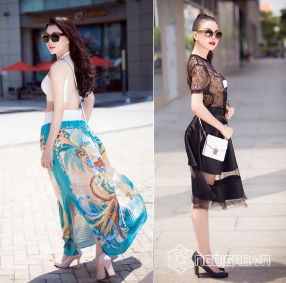 Mỹ nhân việt lên ngôi fashionista năm 2014, sao việt mặc đẹp hơn năm 2014, phong cách thời trang nổi bật của sao việt trong năm 2014
