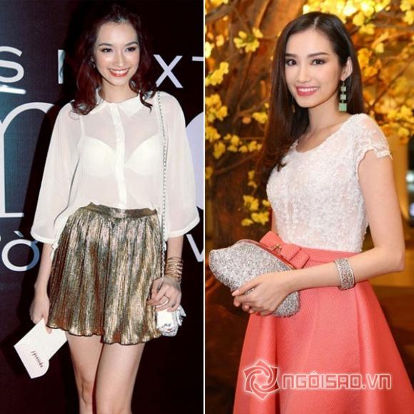 Mỹ nhân việt lên ngôi fashionista năm 2014, sao việt mặc đẹp hơn năm 2014, phong cách thời trang nổi bật của sao việt trong năm 2014
