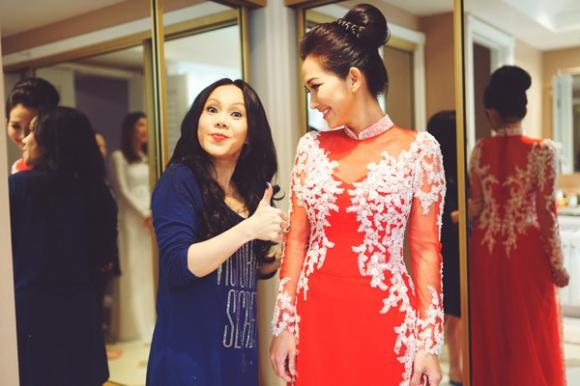 Áo dài,áo dài cưới,áo dài cô dâu showbiz 2014