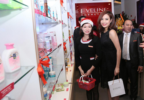 Hoàng Thuỳ Linh, Showroom Eveline Việt Nam, Học viện trang điểm DMA