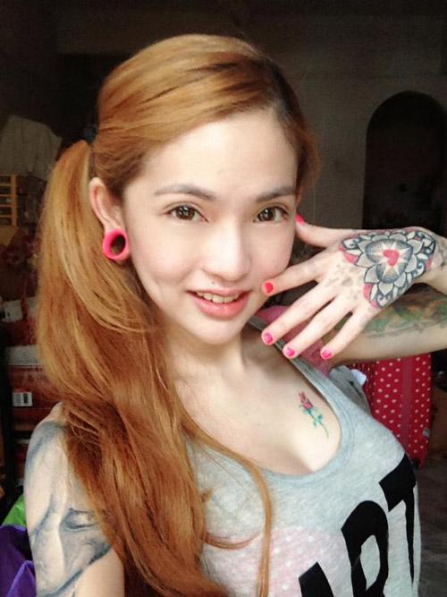 Mỹ nhân xăm mình, Hot girl Malaysia, Kinki Ryusaki