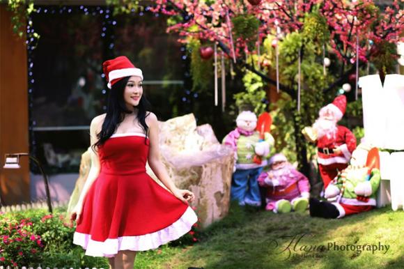  ca sĩ xinh đẹp Hoàng Ái My, sao việt dịp noel, Noel năm nay 2014, Hoang Ai My, hoàng ái my, 