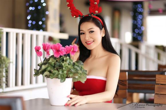  ca sĩ xinh đẹp Hoàng Ái My, sao việt dịp noel, Noel năm nay 2014, Hoang Ai My, hoàng ái my, 