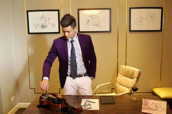 Vĩnh Thụy diện vest, Vĩnh Thụy đẹp trai lịch lãm, siêu mẫu Vĩnh Thụy

