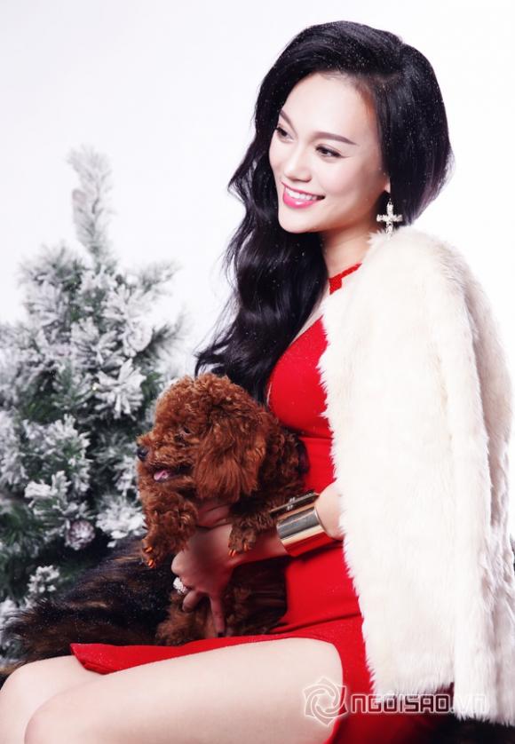 Cao Thùy Linh, Giáng sinh 2015,người mẫu Cao Thùy Linh