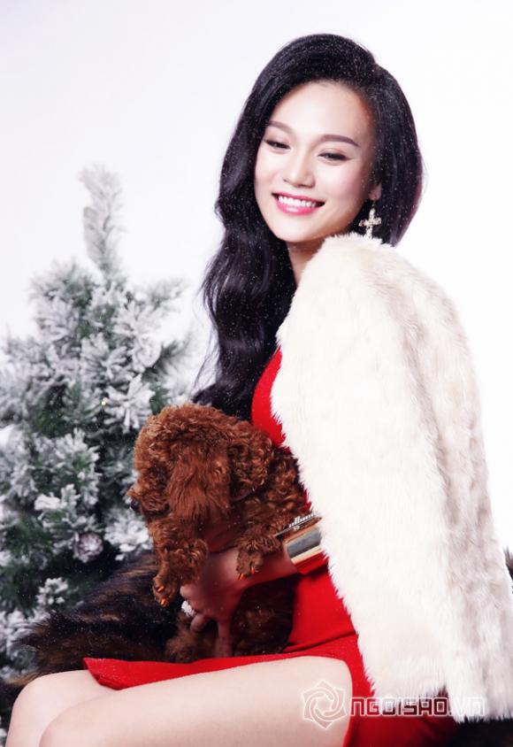 Cao Thùy Linh, Giáng sinh 2015,người mẫu Cao Thùy Linh