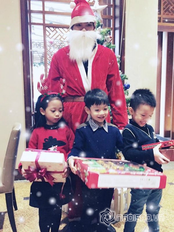 Hồ Ngọc Hà, Hà Hồ, Subeo, mẹ con Hà Hồ trượt băng, mẹ con Hà Hồ chơi Noel