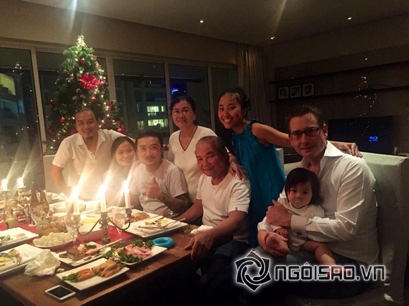 Đoan Trang,gia đình Đoan Trang,con gái Đoan Trang,chồng Đoan Trang vào bếp nấu ăn,Đoan Trang sinh con,sao Việt,sao Viet