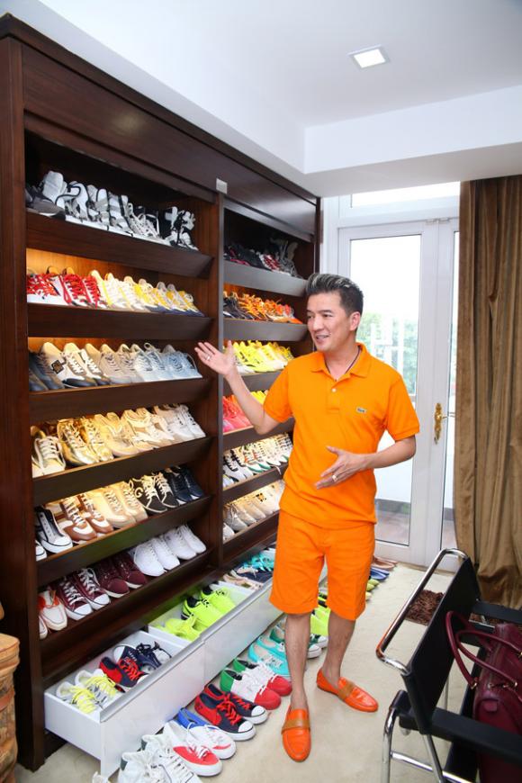 sao Việt, Mr. Đàm, Đàm Vĩnh Hưng, Ông hoàng nhạc Việt, khám phá bộ sưu tập giày cực khủng của Mr.Đàm