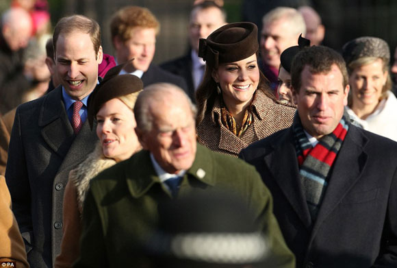 Hoàng gia Anh,Nữ hoàng Elizabeth II,Kate Middleton,William,Hoàng gia Anh đón Giáng sinh