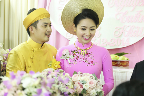 đám cưới Lê Khánh, đám cưới Lê Khánh Tuấn Khải, diễn viên Lê Khánh, lễ rước dâu Lê Khánh