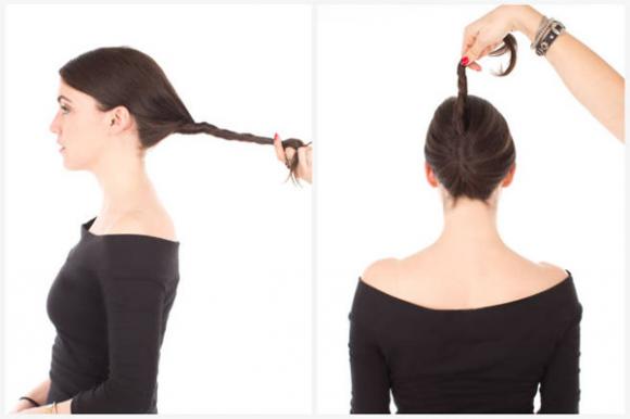 học búi tóc dự tiệc, 5 phúc cho kiểu tóc búi, kiểu tóc cho giáng sinh