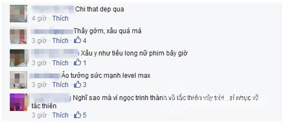 Ngọc Trinh,Tiểu Long Nữ,Ngọc Trinh hóa thân thành Tiểu Long Nữ,Tiểu Long Bao,mặt bánh bao tóc đùi gà
