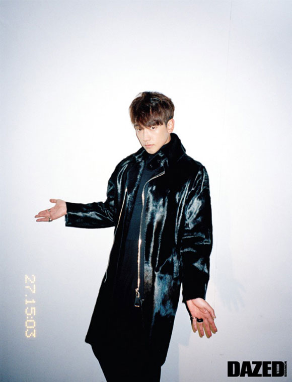 Bi Rain,Bi Rain nam tính,Bi Rain trên tạp chí Dazed & Confused,sao Hàn trên tạp chí