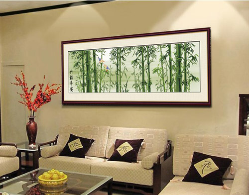 Tranh thêu chữ thập, Tranh phong thủy, Phong thủy nhà, Tư vấn phong thủy