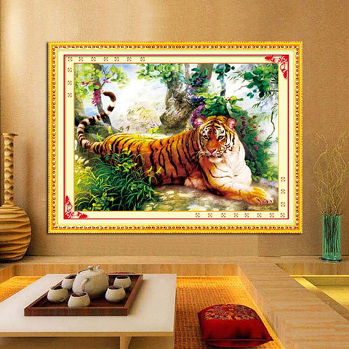 Tranh thêu chữ thập, Tranh phong thủy, Phong thủy nhà, Tư vấn phong thủy