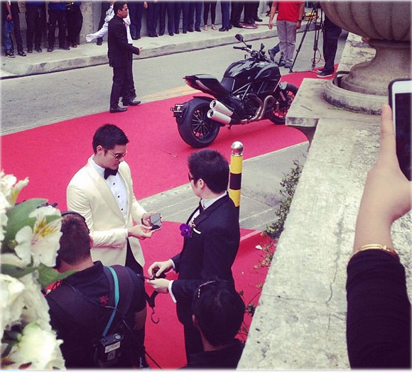 Marian Rivera,Dingdong Dantes,Marian kết hôn,Dingdong Dantes đến nhà thờ,đám cưới của sao