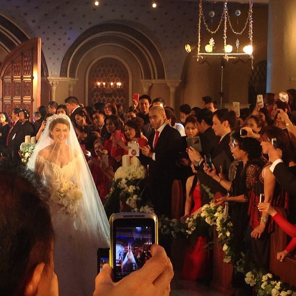Marian Rivera,Dingdong Dantes,Marian kết hôn,Dingdong Dantes đến nhà thờ,đám cưới của sao
