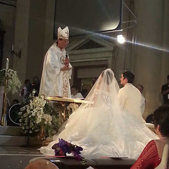Marian Rivera,Dingdong Dantes,Marian kết hôn,Dingdong Dantes đến nhà thờ,đám cưới của sao