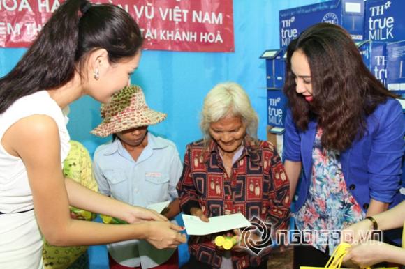 Trương Thị May, Ngọc Diễm, Hương Giang, Hoa hậu Hoàn vũ, từ thiện,  Miss Universe Việt Nam 2013 Trương Thị May