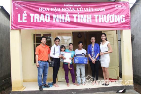 Trương Thị May, Ngọc Diễm, Hương Giang, Hoa hậu Hoàn vũ, từ thiện,  Miss Universe Việt Nam 2013 Trương Thị May