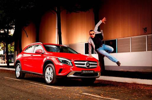 Chí Anh, Mercedes – Benz GLA – Class, Xe Mercedes