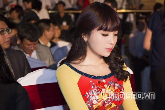 Kỳ Duyên, Kỳ Duyên hoa hậu, Kỳ Duyên tóc mới, Kỳ Duyên tóc đẹp, Kỳ Duyên 2014, sao việt