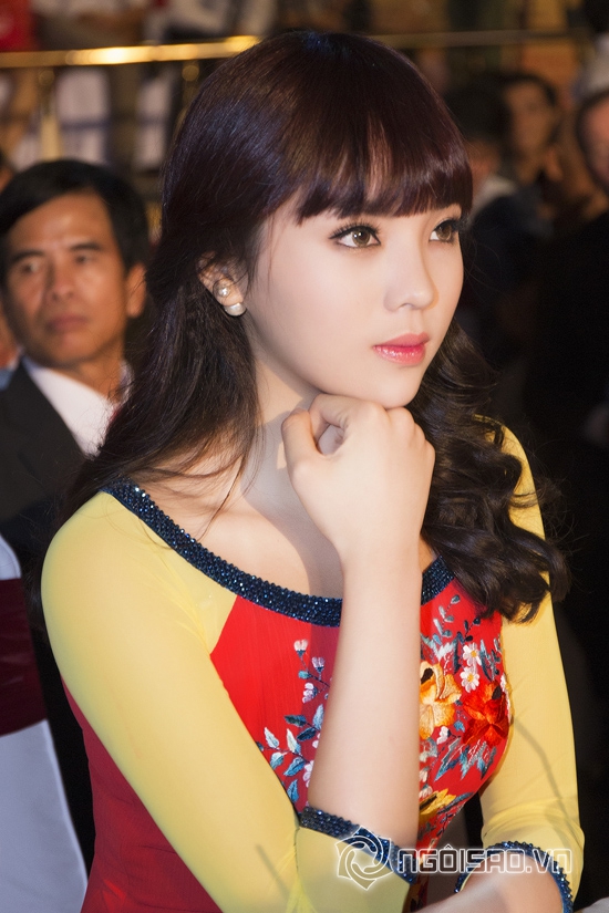 Kỳ Duyên, Kỳ Duyên hoa hậu, Kỳ Duyên tóc mới, Kỳ Duyên tóc đẹp, Kỳ Duyên 2014, sao việt