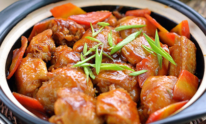 gà sốt chua ngọt, ga sot chua ngọt, các món gà ngon, món sốt gà