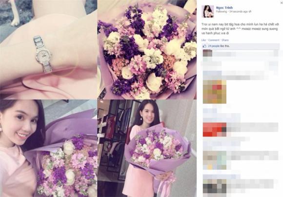 Tổng kết Valentine: Sao Việt nhận quà là đồng hồ kim cương, túi xách trăm triệu 1 Những món đồ xa xỉ của sao trong ngày Valentin