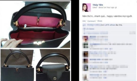 Tổng kết Valentine: Sao Việt nhận quà là đồng hồ kim cương, túi xách trăm triệu 3 Những món đồ xa xỉ của sao trong ngày Valentin