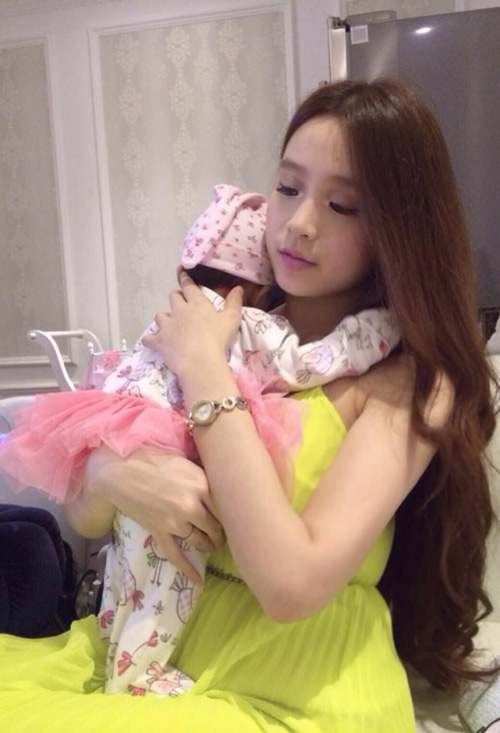 Hot girl Huyền baby,Huyền baby 2014
