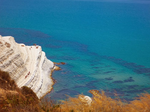 Vách đá Scala dei Turchi,Bờ biển Realmonte,Du lịch Ý