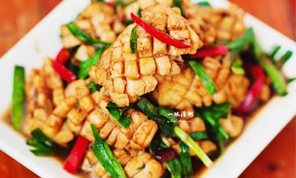 mực xào cay,cách làm mực xào cay,mực xào cay Hàn Quốc,món ngon ăn với cơm