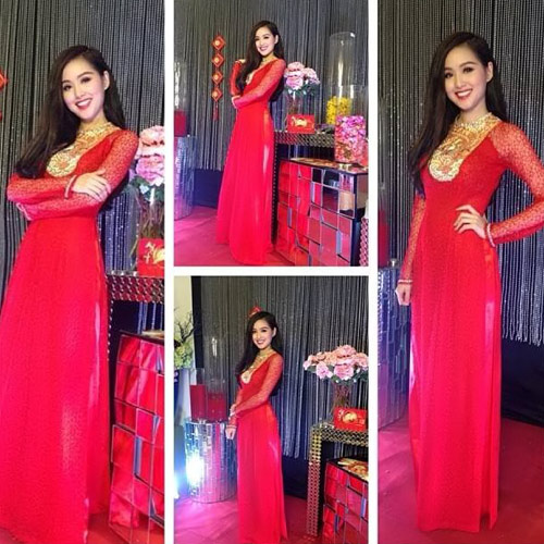 Thời trang sao việt,Áo dài cách tân,Tăng Thanh Hà,Trương Ngọc Ánh