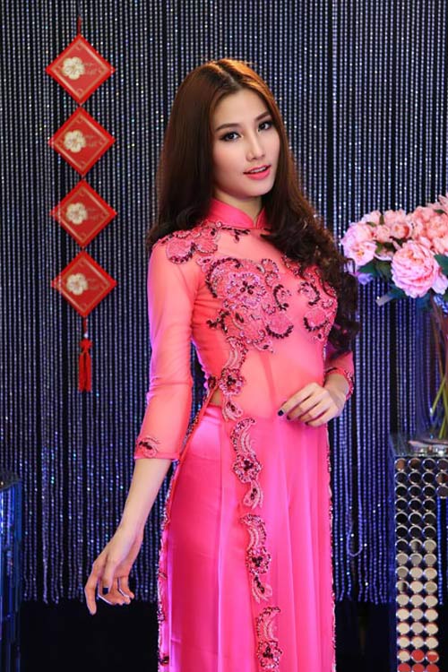 Thời trang sao việt,Áo dài cách tân,Tăng Thanh Hà,Trương Ngọc Ánh