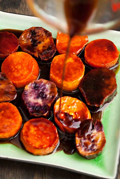 Món ăn ngon,Khoai lang nướng sốt,Cách làm Khoai lang nướng sốt