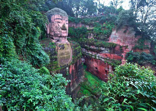Tượng Phật đá cao nhất thế giới,Lạc Sơn Đại Phậ,Du lịch Trung Quốc
