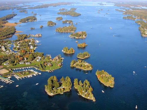 Thousand Islands,Địa danh du lịch,Sông Saint Lawrence