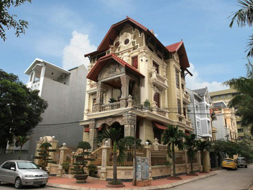 Nhà đẹp,mẫu nhà đẹp,biệt thự kiểu pháp