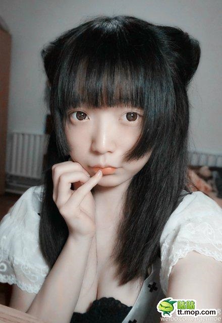 nữ sinh,nữ sinh duyên dáng với trào lưu tóc tai mèo