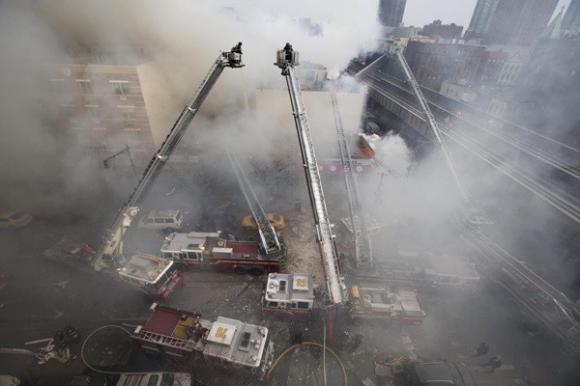 Cháy lớn,vụ cháy lớn,cháy ở chung cư New York