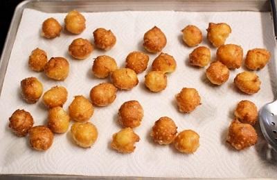 Làm bánh,làm bánh ngon,bánh rán mini của người Ý