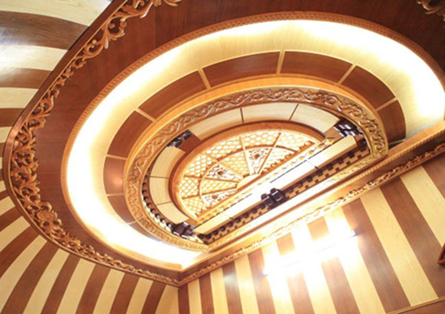 Nhà đẹp,mẫu nhà đẹp,nội thất ngập gỗ của nhà đất cảng